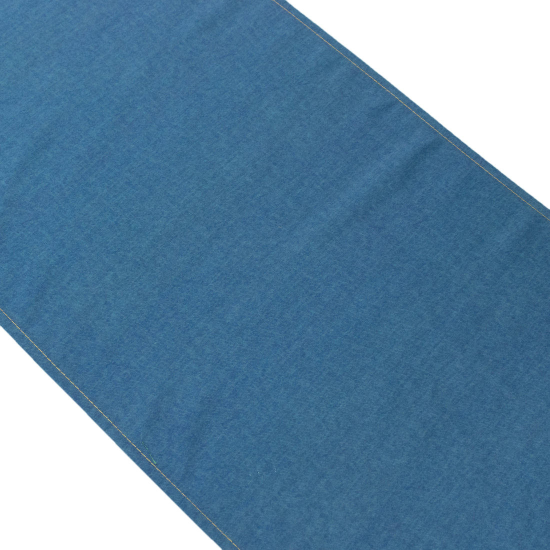 12x108 Polyester Table Runner Faux Denim Blue | eFavormart