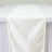 White table runner with sparkling rhinestones on a plain backdrop.