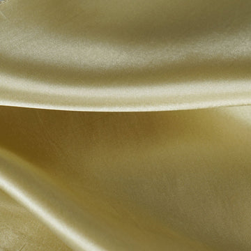 Enhance Your Table Decor with the 12x108 Champagne Satin Table Runner