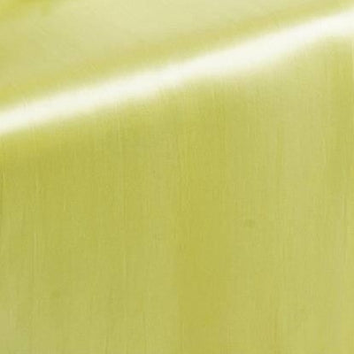 Light green satin fabric draped elegantly, showcasing its smooth texture.