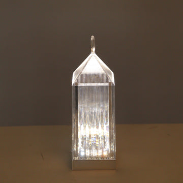 Experience the Beauty of the LED Crystal Lantern Table Lamp