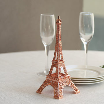 Rose Gold Eiffel Tower Cake Topper: The Perfect Finishing Touch