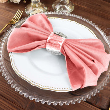 Create a Stunning Tablescape with Rose Quartz Napkins
