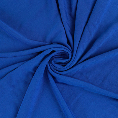 Blue fabric texture in a swirling pattern.