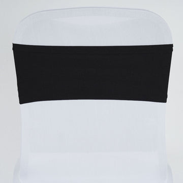 Unleash the Beauty of Black Spandex Chair Sashes