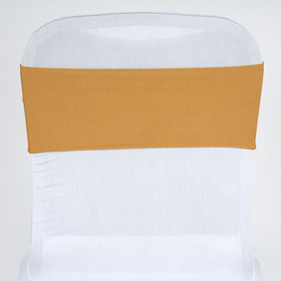Chair back cover in soft brown fabric for stylish decoration