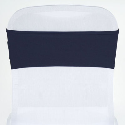 Navy chair cover on transparent background for stylish furniture protection