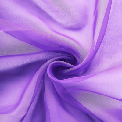 Sheer purple fabric with soft texture and flowing drape. #whtbkgd