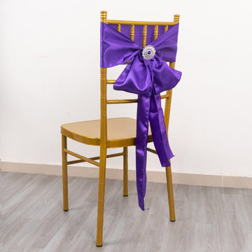 Add Elegance to Your Event with Silver Snowflake Chair Sash Buckles