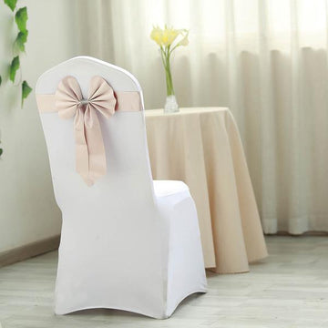 Enhance Your Event Decor with Pre-tied Bow Tie Chair Bands