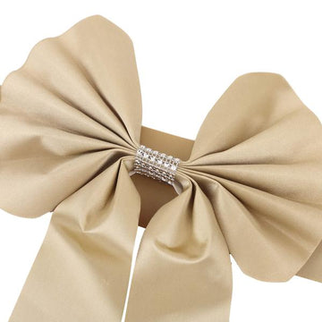 Create Unforgettable Memories with Champagne Reversible Chair Sashes