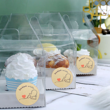 Express Your Love with Baked With Love Seal Stickers