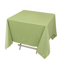 Sage Green Premium Scuba Square Tablecloth, Polyester Seamless Tablecloth 70inch