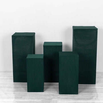 <strong> Hunter Emerald Green Spandex Display Box Stand Covers</strong>