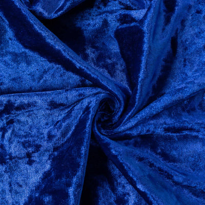 Luxurious deep blue velvet fabric with a soft, smooth texture.