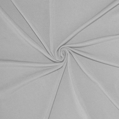 Light gray fabric swirl pattern showcasing smooth texture and softness.