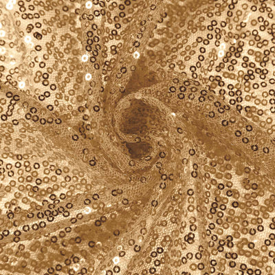 Gold sequin fabric swirl with shimmering texture and shine. #whtbkgd