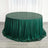 Green sequined tablecloth draped elegantly over a round table.