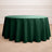 Green round tablecloth draped elegantly on a table