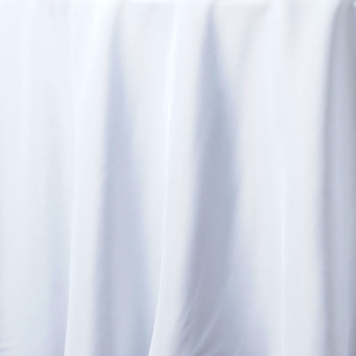 White fabric draped elegantly on a table surface