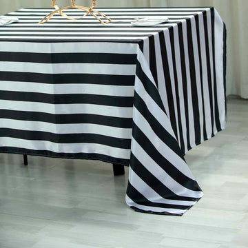 Transform Your Table with the Perfect Black and White Tablecloth