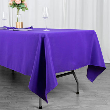 Versatile and Durable: The Perfect Purple Tablecloth for Any Occasion