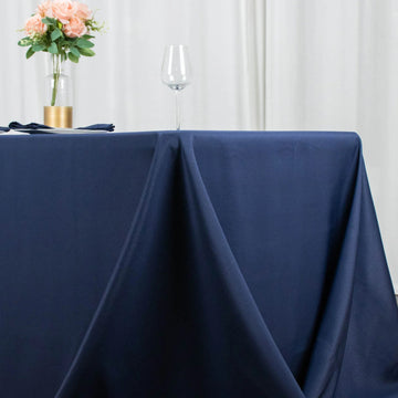 Create Unforgettable Memories with the Navy Blue Seamless Tablecloth