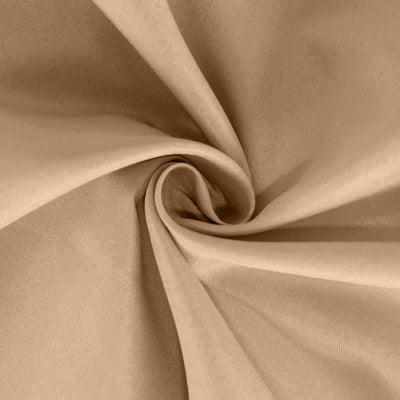 Beige fabric texture close-up in a swirl pattern. #whtbkgd