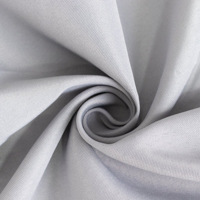 Light grey fabric swirl showing texture and detail.