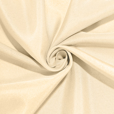 Beige fabric with a smooth, silky texture in a swirling pattern. #whtbkgd