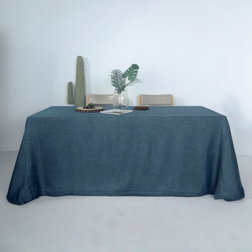 Blue Seamless Rectangular Tablecloth - The Perfect Table Accent