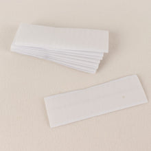 10 Pack White Heavy Duty Table Skirt Velcro Tapes With Adhesive Backing