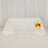 White table covered with a cloth, featuring L.F.R. logo.