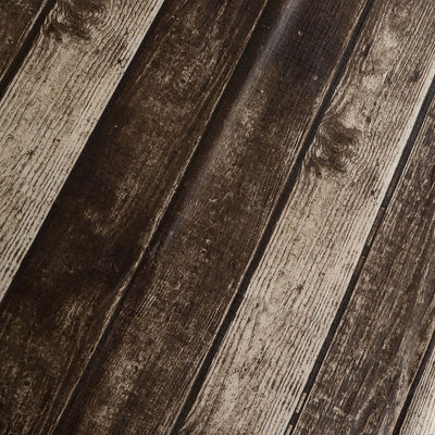 Wooden texture background with dark and light grain patterns.