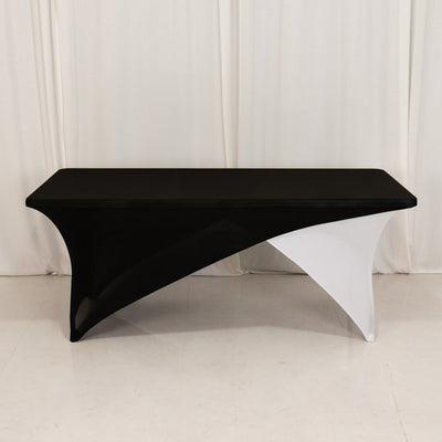 Modern black and white abstract table design