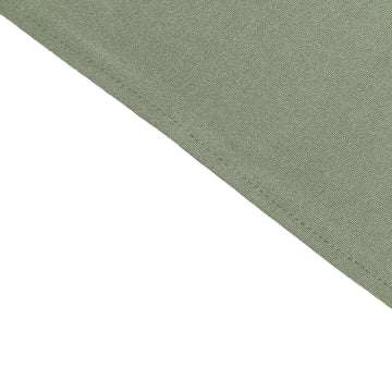 Why Choose Our Dusty Sage Green Spandex Fitted Rectangular Tablecloth?
