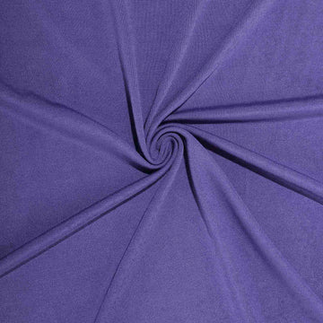 Stain and Wrinkle-Resistant Purple Tablecloth