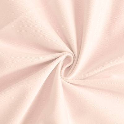 Light pink textured fabric swirl pattern.
