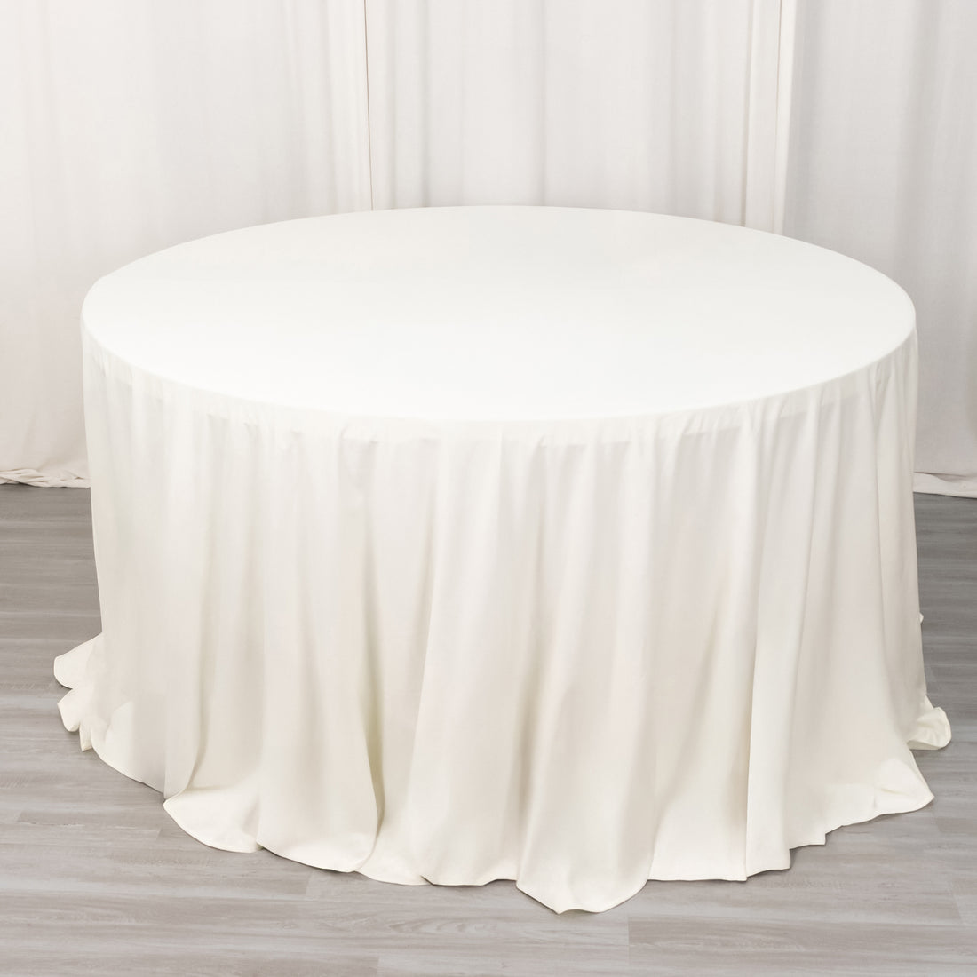 Premium Scuba Round Tablecloth 132