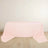Pink tablecloth draped elegantly over a table