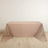Beige tablecloth draped elegantly over a table.