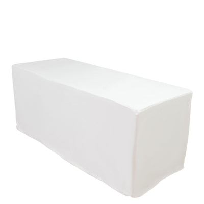 White table cover for event styling and decoration