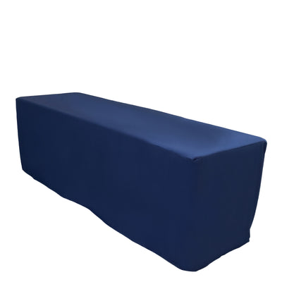 Navy table cover for events and gatherings