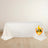 White tablecloth draped over a table with I.F.R. logo