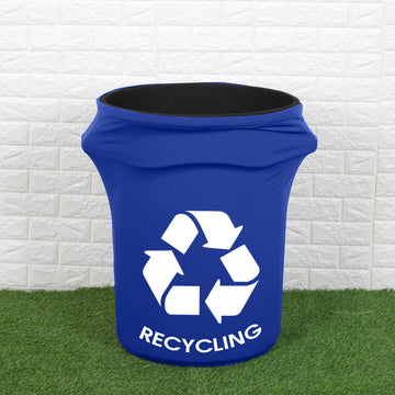 The Royal Blue Trash Can Waste Container Cover: A Stylish and Sustainable Solution