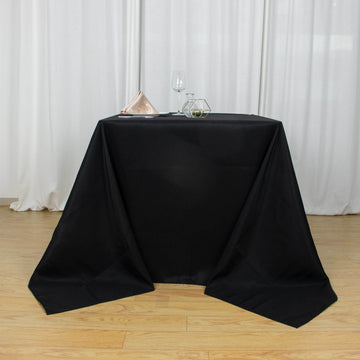 Elevate Your Table with Black Elegance