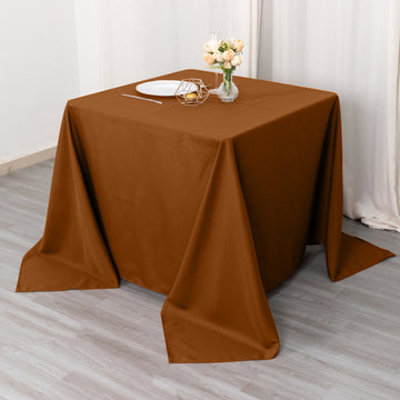 Create Unforgettable Memories with the Cinnamon Brown Table Linens