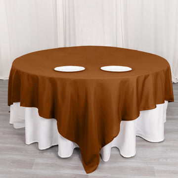 Versatile and Stylish Cinnamon Brown Table Linens