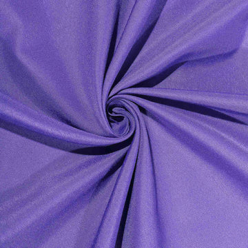 Transform Your Event with Purple Polyester Table Overlays