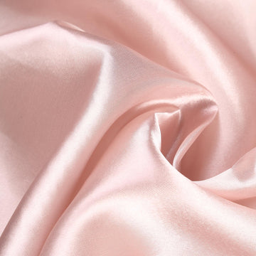 Elevate Your Event with Dusty Rose Satin Tablecloth